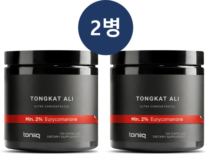 통캇 알리 200mg 120 베지 캡슐 4개월분 롱잭 인삼 200:1, 2개, 120정 - 쿠팡