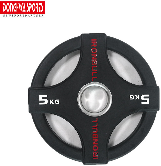 [동화스포츠 공식 제품] 아이언불 중량 원판 4홀 블랙 2.5kg ~ 20kg (낱개 판매), 5kg, 1개