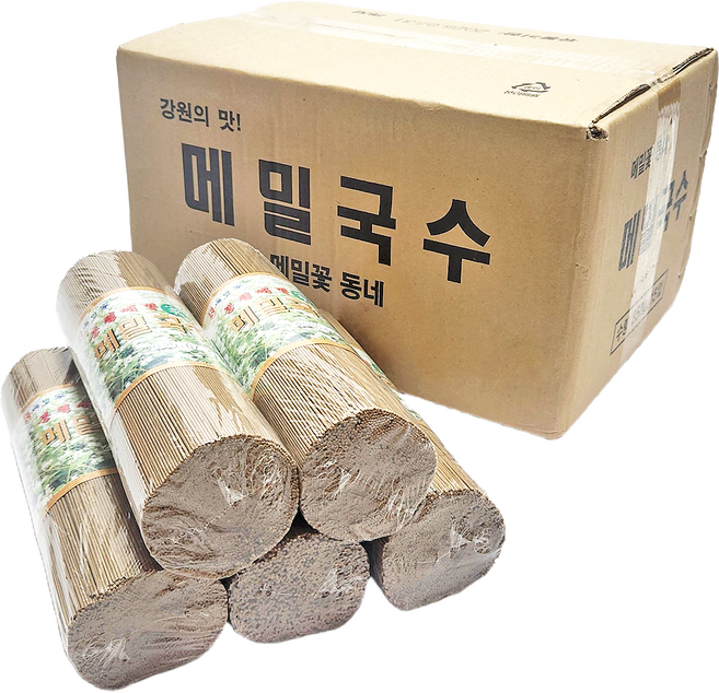 봉평메밀가 국내산 메밀국수 1BOX, 15개, 850g
