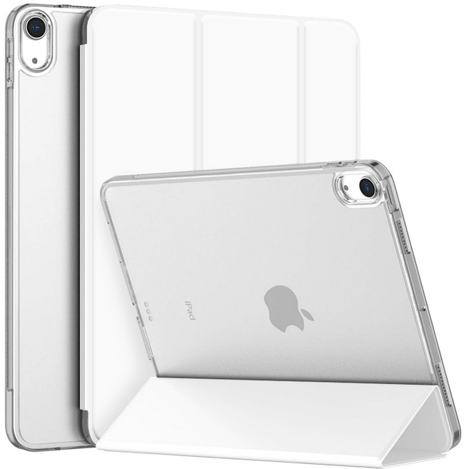 니하 아이패드 슬림 클리어 케이스, 화이트