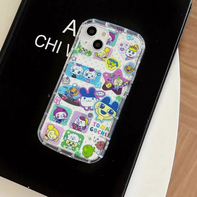 다마고치 파라다이스 폰 휴대폰 핸드폰 케이스 아이폰 16 15 14 13 12 11 프로 맥스 7 8 Plus X XR XSMax