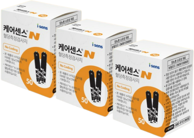 케어센스N 혈당측정검사지, 50개입, 3박스