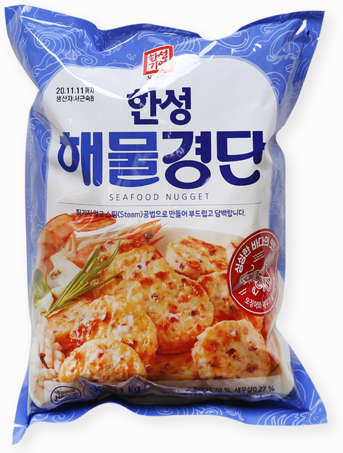 한성해물경단 1kg 아이스박스무료, 1개
