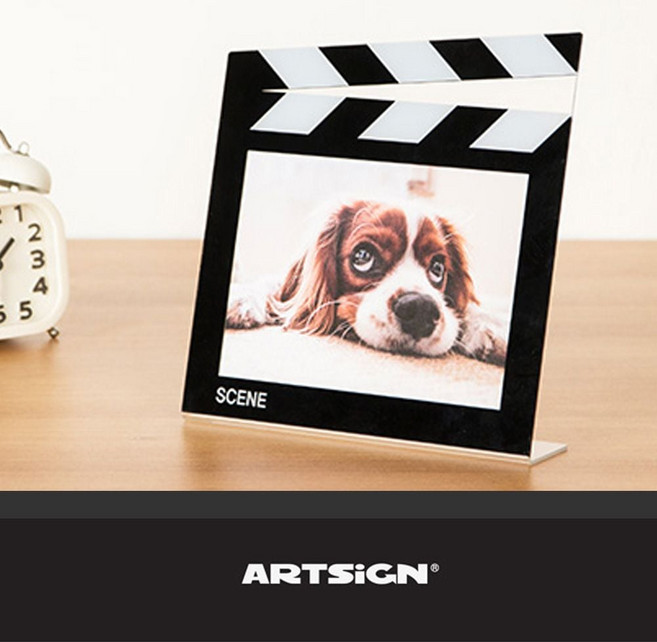 영화 클래퍼보드 무비슬레이트 액자