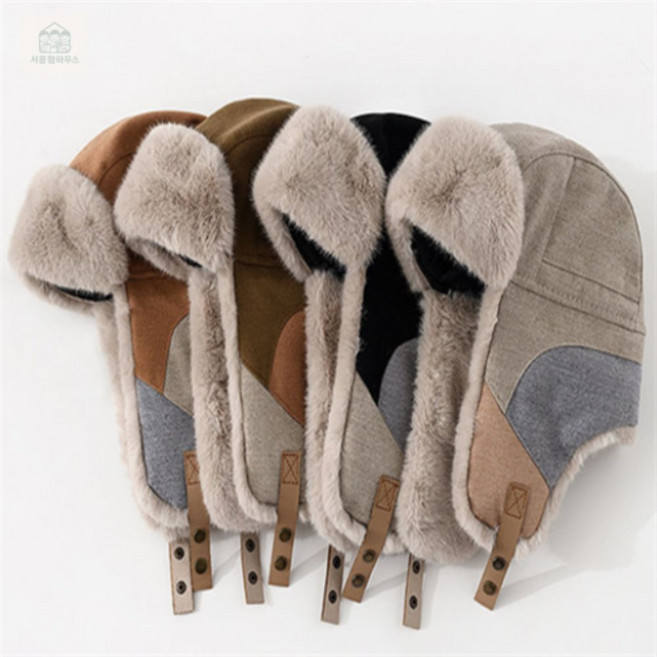 준 브라더스 스티치 퍼 남녀공용 귀달이 모자 겨울귀달이모자