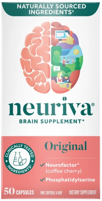 NEURIVA 뉴리바 오리지널 뇌영양제 집중력 캡슐, 1개, 50정 - 쿠팡