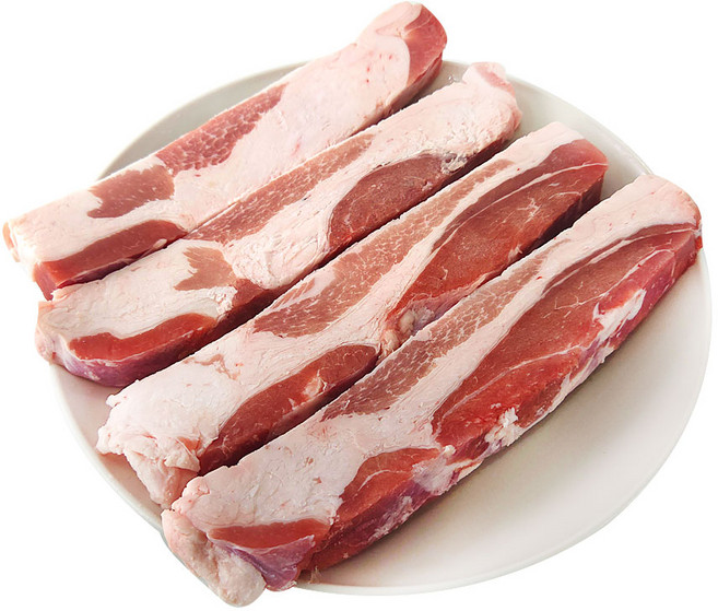 (배터짐) 찌개용 세절 삼겹살 밑추리 (일요일&당일발송), 1개, 1kg