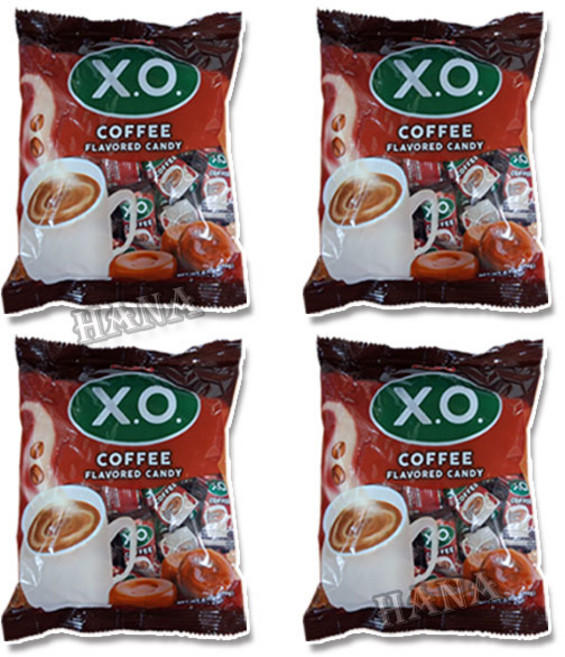 엑스오 xo 커피 캔디, 175g, 4개