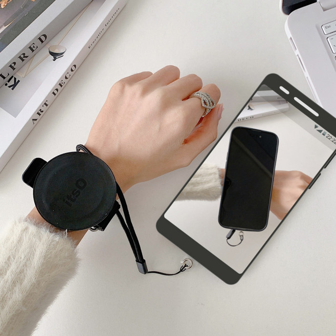 이츠오 맥세이프 자석 손목 휴대폰 거치대