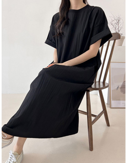 마이쏭 여성 빅사이즈 체형커버 여름원피스 더썸바스락롱원피스