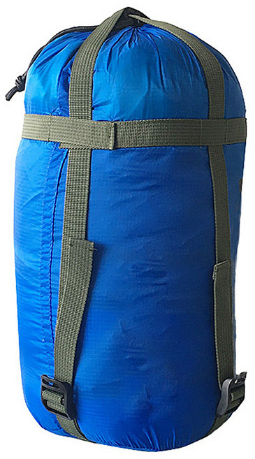 갈렙등반 굿디자인 소형 침낭커버 파우치, 블루, 1개
