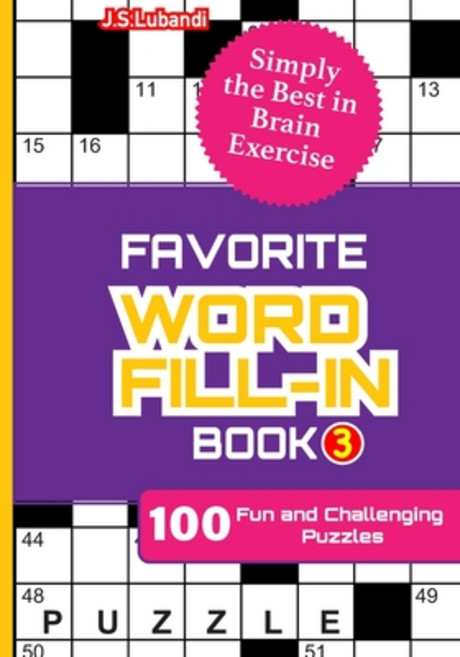 FAVORITE WORD FILL-IN Book 3 Paperback, Independently Published, English, 9798613032532