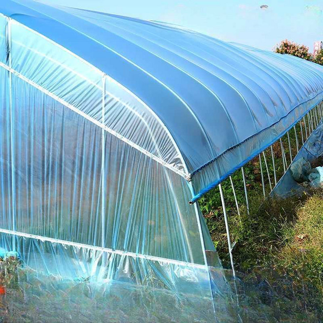 부식방지 두꺼운 투명온실 플라스틱 필름 농업용 단열 야채 재배 특수 온실, 1개, PO필름 8s 폭7m x 15m
