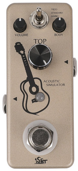 아날로그 5밴드 이퀄라이저 AEB-3 밴드 EQ 페달 베이스 미니 AEB 이펙트트루, 16 아큐스틱 가이타 시뮬레이터 통기타 시뮬레이션