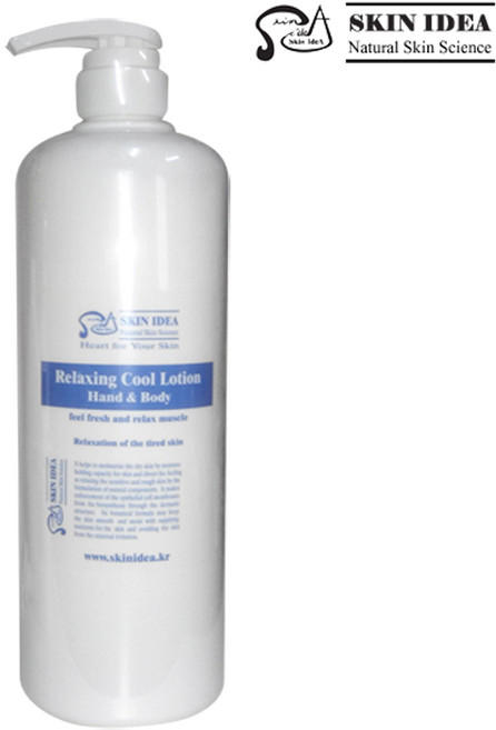 스킨아이디어 바디 릴렉싱 쿨 로션, 1개, 1L