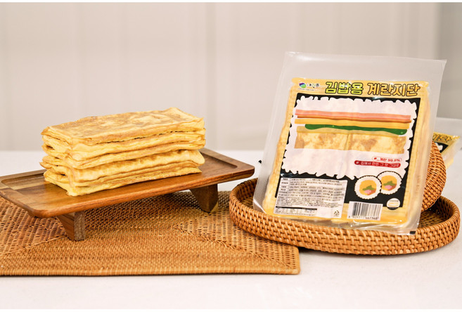 냉장 김밥용 계란지단 계란구이 계란말이 키토김밥 1008g, 1.08kg, 1개