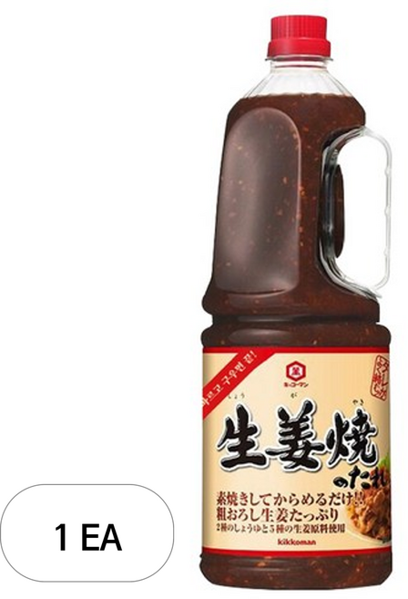 기꼬만 쇼가야끼 소스, 2.06kg, 1개