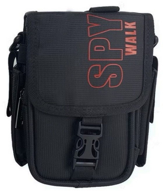 SPY WALK 腰掛包 工具包 附背帶 手機袋 相機袋, 紅字, 1個