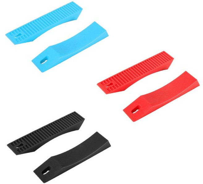 데드리프트 바 잭 대체 웨지 로드 및 바벨 웨이트 플레이트 역도 강도 훈련 드롭쉽, 1. Black, 1개