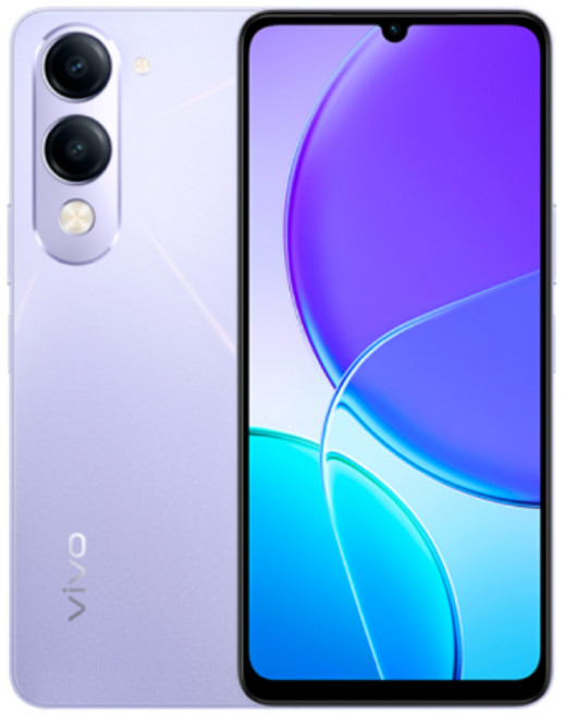 vivo Y04 (4G) IP64 防塵防水 5500mAh大電量 6.74吋大螢幕 支援擴充記憶卡, 128GB, 水晶紫