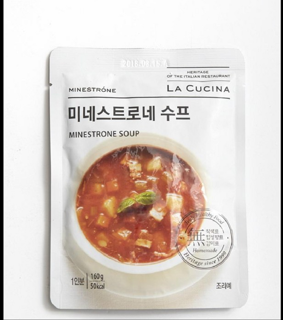 미네스트로네스프 라쿠치나, 160g, 1개