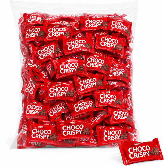 니코 미니 초코 크리스피 대용량 80개 개별포장 사무실 탕비실 간식
