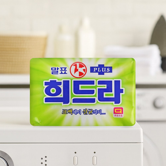 말표 희드라 플러스 세탁비누, 400g, 4개