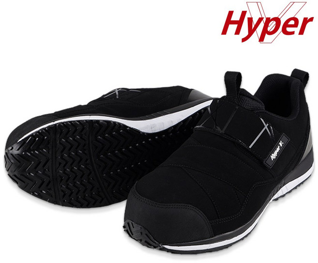 하이퍼브이 안전화 V-900, 1개, 블랙