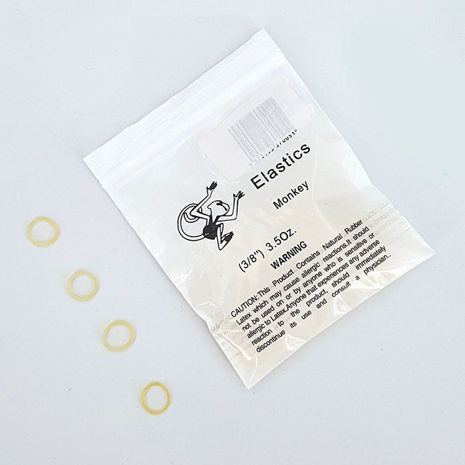 팡스몰 치아 교정 고무줄 교정기 고무줄, 11mm, 1세트