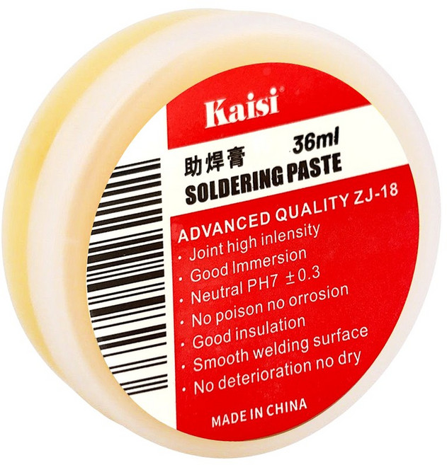 납땜 보조 인두 솔더링 페이스트 플럭스, 1개