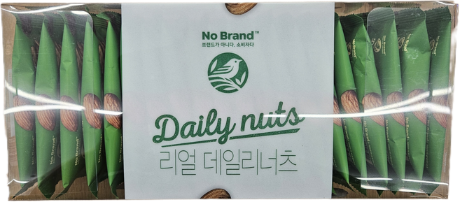노브랜드 견과류 리얼데일리너츠, 400g, 2개