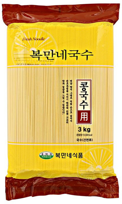 복만네식품 콩국수면, 3kg, 1개