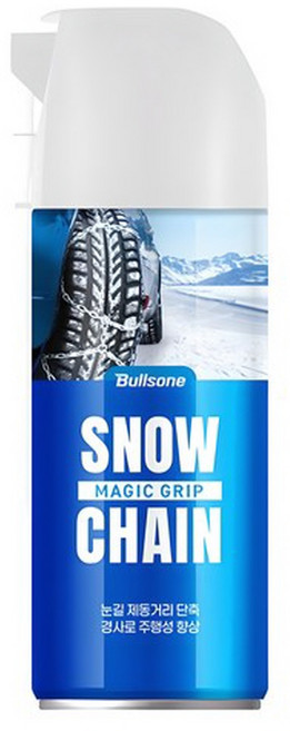 불스원 매직그립 스프레이형 타이어 스노우체인, 1개, 300ml