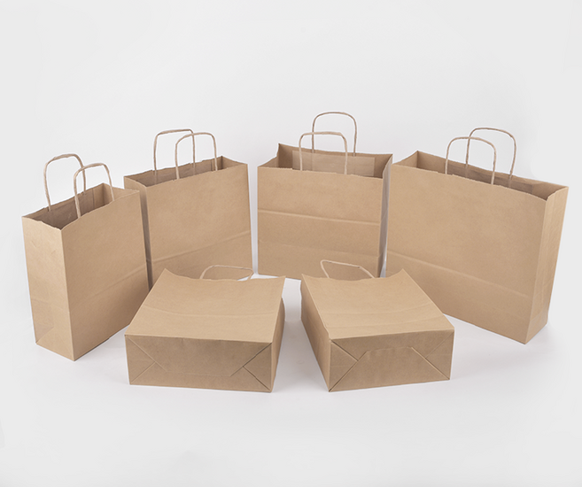 조민 무지 크라프트 친환경 쇼핑백 50매(6종)