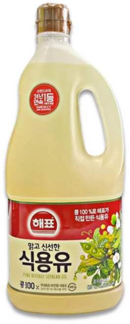 해표 식용유 1.9L 대용량, 1개