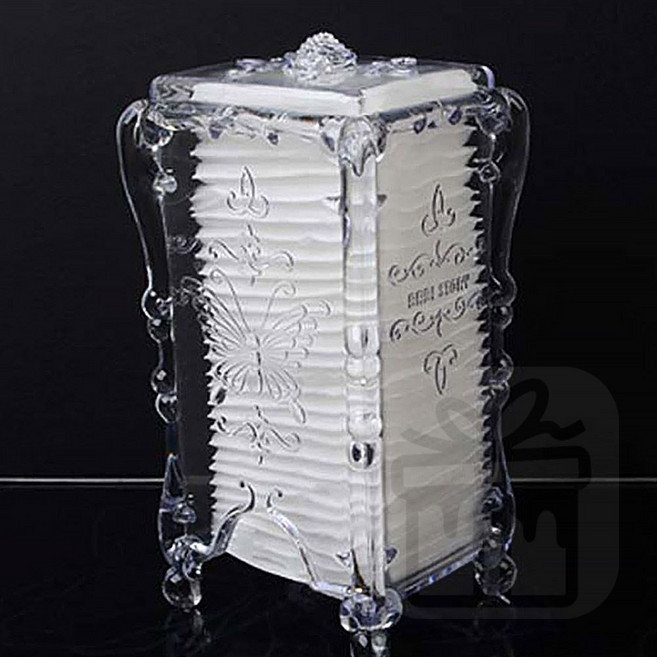 화장솜보관함 화장솜케이스 뷰티템, 1개