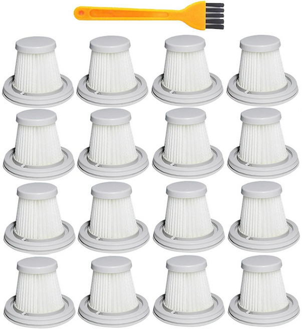 호환품 샤오미 미지아 핸디 진공 청소기용 헤파 필터 및 커버 SSXCQ01XY H13 예비 부품 가정용 자동차 미니 무선 교체 부품, 1개, 06 16 Filter, 한개옵션1