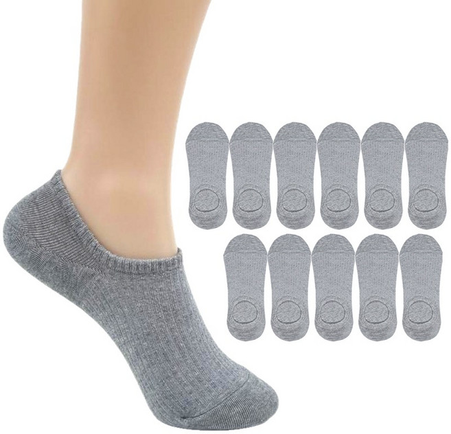 더베이직 여성 골지 페이크삭스 양말 덧신