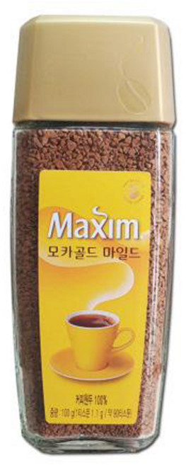 DD 맥심 커피 100g 병 모카골드 마일드 인스턴트 원두커피, 1개입, 1개