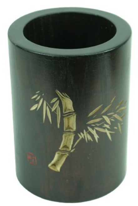 단아미 원목펜꽂이 원형붓통 원목붓통 원목붓꽂이(특대), 단품