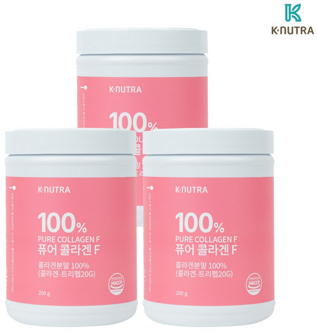 케이뉴트라 퓨어 콜라겐 F 분말, 3개, 200g