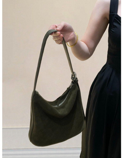 고급 소가죽 스웨이드 가방 숄더백 윤아가방 가벼운 크로스백 토트백 데일리 여성가방