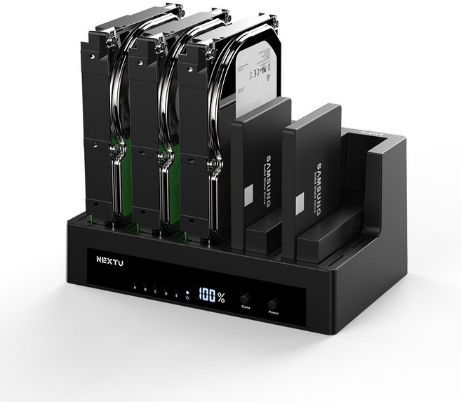 하디온 D2 USB3.0 SSD HDD 하드 도킹스테이션 5베이 하드복사기 974DCU3, 1개, 794DCU3