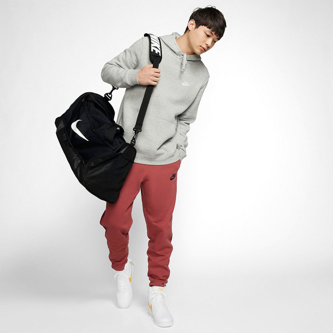 나이키 브라질리아 M 더플백 9.5 운동가방, 블랙, 1개