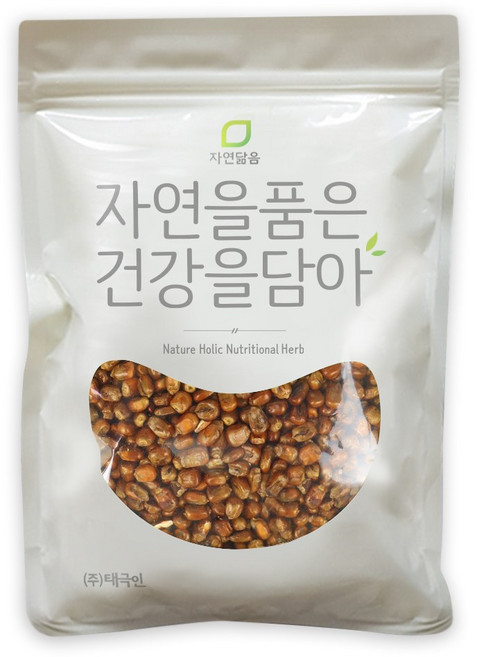 자연닮음 햇옥수수로 볶은 구수한 국산 전통 옥수수차 1kg, 1개입, 1개