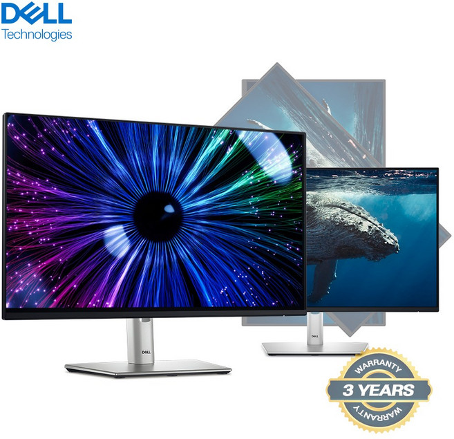 Dell 울트라샤프 U2424HE 24인치 모니터 120Hz USB TYPE-C 지원 슬림베젤 PIVOT 스탠드 IPS FHD, 60.9cm, 델 울트라샤프 U2424HE