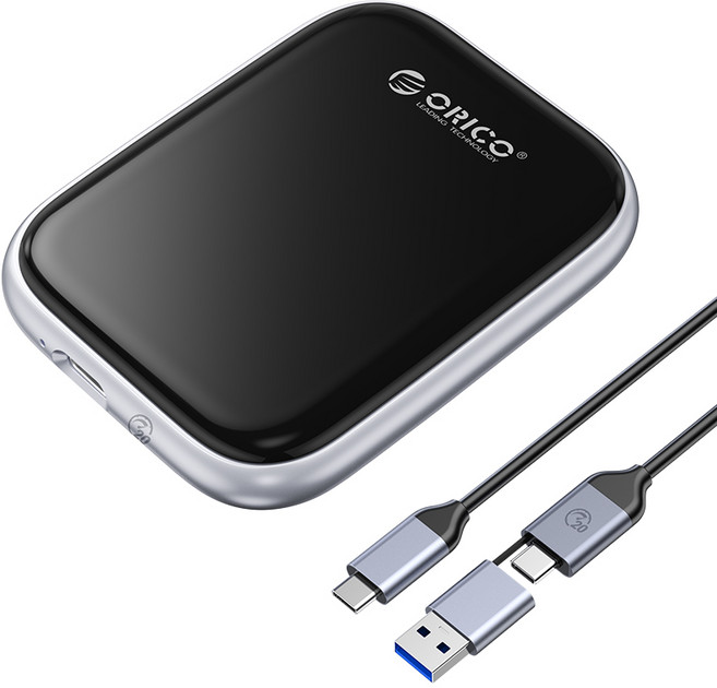 오리코 A20 1TB 포터블 PSSD 외장 저장장치 최대20Gbps지원 USB3.2 GEN2X2, 블랙
