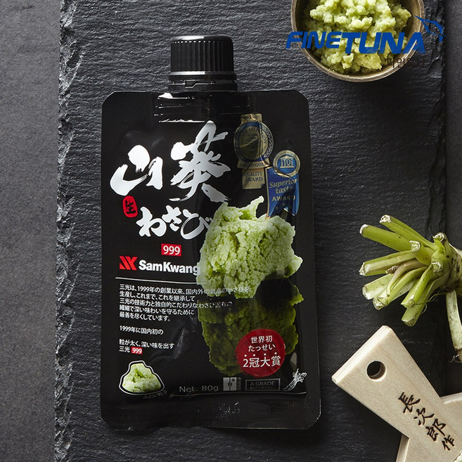 [파인튜나] 신선참치회 생와사비 80g 단독구매불가, 1개