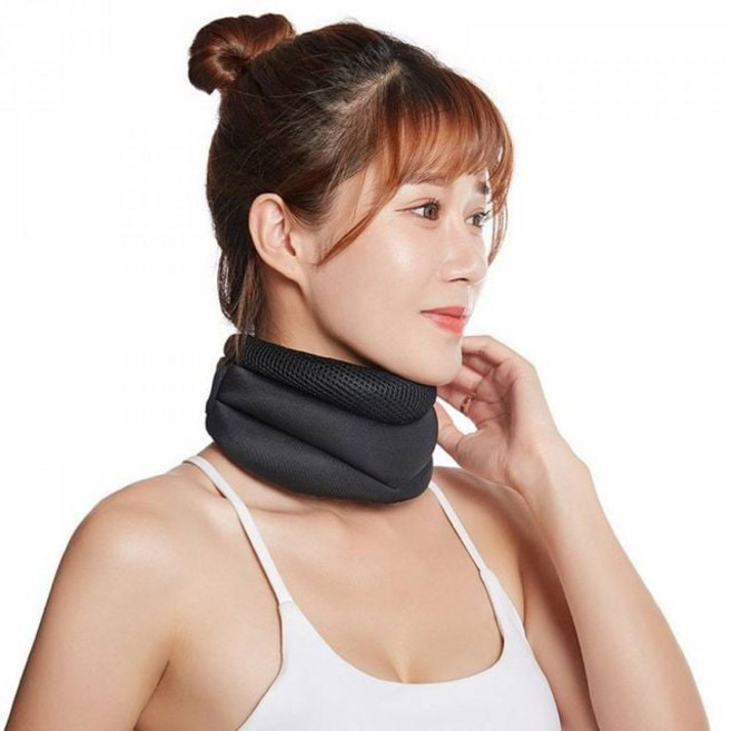 목보호대 경추 디스크 목지지대 에어 메쉬, 빠른배송