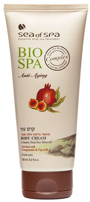 Sea of Spa 紅石榴牛奶身體乳霜 含死海礦物質, 180ml, 1條